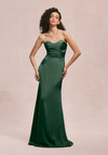 Morilee Bridesmaids 31259 Luxe Satin Strapless Sheath Dress
