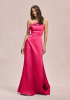 Morilee Bridesmaid 31246 Satin Cuffed Neck Strapless Dress