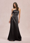 Morilee Bridesmaid 31246 Satin Cuffed Neck Strapless Dress