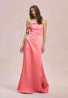 Morilee Bridesmaid 31246 Satin Cuffed Neck Strapless Dress