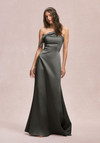 Morilee Bridesmaid 31246 Satin Cuffed Neck Strapless Dress