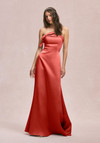 Morilee Bridesmaid 31246 Satin Cuffed Neck Strapless Dress