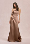 Morilee Bridesmaid 31246 Satin Cuffed Neck Strapless Dress