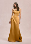 Morilee Bridesmaid 31246 Satin Cuffed Neck Strapless Dress
