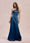 Morilee Bridesmaid 31246 Satin Cuffed Neck Strapless Dress