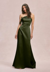 Morilee Bridesmaid 31246 Satin Cuffed Neck Strapless Dress