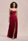 Morilee Bridesmaids 31250 Chiffon Scoop Neck Strapless Dress