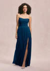 Morilee Bridesmaid 31250 Chiffon Scoop Neck Strapless Dress