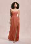 Morilee Bridesmaid 31250 Chiffon Scoop Neck Strapless Dress