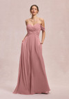 Morilee Bridesmaid 31248 Chiffon Off Shoulder A-line Dress
