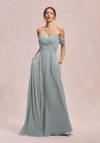 Morilee Bridesmaid 31248 Chiffon Off Shoulder A-line Dress