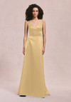 Morilee Bridesmaid 31257 Satin V-Neck Spaghetti Strap Dress