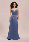 Morilee Bridesmaids 31257 Satin V-Neck Spaghetti Strap Dress