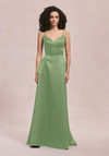 Morilee Bridesmaids 31257 Satin V-Neck Spaghetti Strap Dress