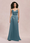 Morilee Bridesmaids 31257 Satin V-Neck Spaghetti Strap Dress