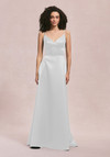 Morilee Bridesmaid 31257 Satin V-Neck Spaghetti Strap Dress