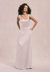 Morilee Bridesmaids 31258 Satin Square Neck Sleeveless Dress