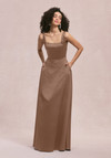 Morilee Bridesmaids 31258 Satin Square Neck Sleeveless Dress