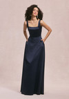 Morilee Bridesmaids 31258 Satin Square Neck Sleeveless Dress