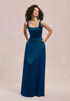 Morilee Bridesmaids 31258 Satin Square Neck Sleeveless Dress