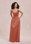 Morilee Bridesmaids 31258 Satin Square Neck Sleeveless Dress