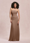 Morilee Bridesmaids 31255 Chiffon Strapless Straight Dress