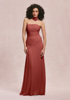 Morilee Bridesmaids 31255 Chiffon Strapless Straight Dress