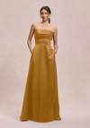 Morilee Bridesmaids 31256 Satin Strapless Straight Dress