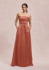 Morilee Bridesmaids 31256 Satin Strapless Straight Dress