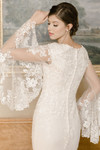 Modest by Mon Cheri TR22056 Tulle Allover Lace Wedding Dress