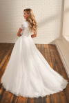 Modest by Mon Cheri MOD216 Sparkle Illusion Wedding Dress