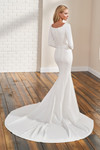 Modest by Mon Cheri TR12294 Stretch Jersey Wedding Dress