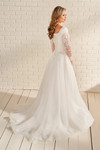 Modest by Mon Cheri MOD956 Organza Lining Long Wedding Dress