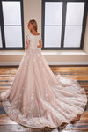 Modest by Mon Cheri TR22176 Organza Tulle Wedding Dress