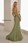 Cameron Blake by Mon Cheri CB909 Mikado Strapless Long Dress