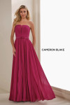 Cameron Blake by Mon Cheri CB903 Chiffon Strapless Dress Cameron Blake by Mon Cheri CB903 Chiffon Strapless Dress