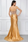Amelia Couture 4049 Beaded Sweetheart Neck Strapless Dress