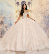 Princesa by Ariana Vara PR30202 Tulle Beading Long Ball Gown