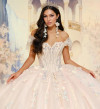 Princesa by Ariana Vara PR30202 Tulle Beading Long Ball Gown
