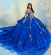 Princesa by Ariana Vara PR30207 Tulle Off-Shoulder Ball Gown