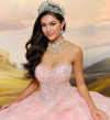 Princesa by Ariana Vara PR30212 Organza Sequins Ball Gown