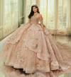 Princesa by Ariana Vara PR70106 Cracked Ice Tulle Ball Gown