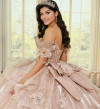 Princesa by Ariana Vara PR70106 Cracked Ice Tulle Ball Gown