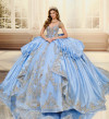 Princesa by Ariana Vara PR30194 Lace Satin Sequin Ball Gown