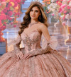 Princesa by Ariana Vara PR70104 Tulle Cracked Ice Ball Gown