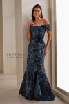 Montage by Mon Cheri M3103 Brocade Sweetheart Neck Dress