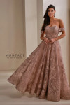 Montage by Mon Cheri M3105 Embroidered Tulle A-Line Dress