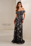 Montage by Mon Cheri M3112 Embroidered Tulle Sequins Dress