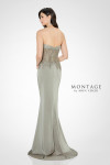 Montage by Mon Cheri 122909 Stretch Crepe Strapless Dress