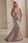Montage by Mon Cheri M3106MKD Mikado Sweetheart Neck Dress